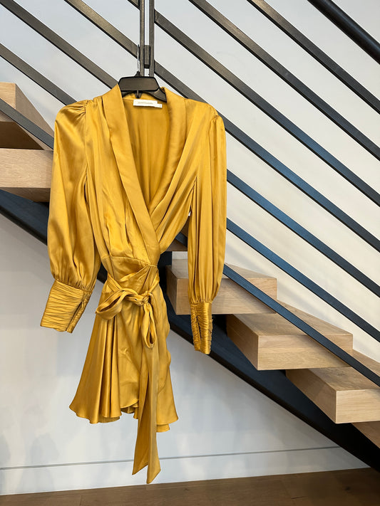 ZIMMERMAN DRESS MARIGOLD
